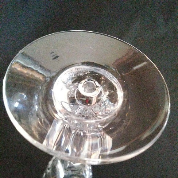 2 Tiffin Franciscan Air Bubble Stem Glasses. - Picture 9 of 12